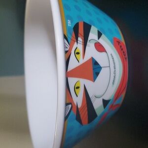 Colorful Tony the Tiger Bowl